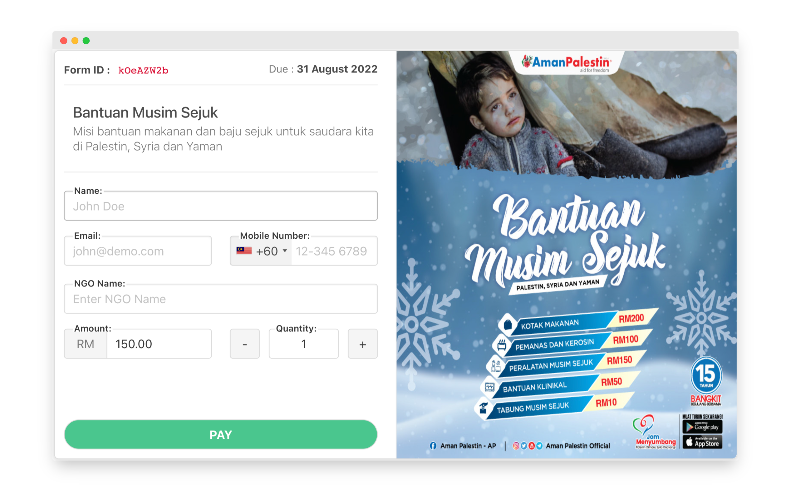 feature tab