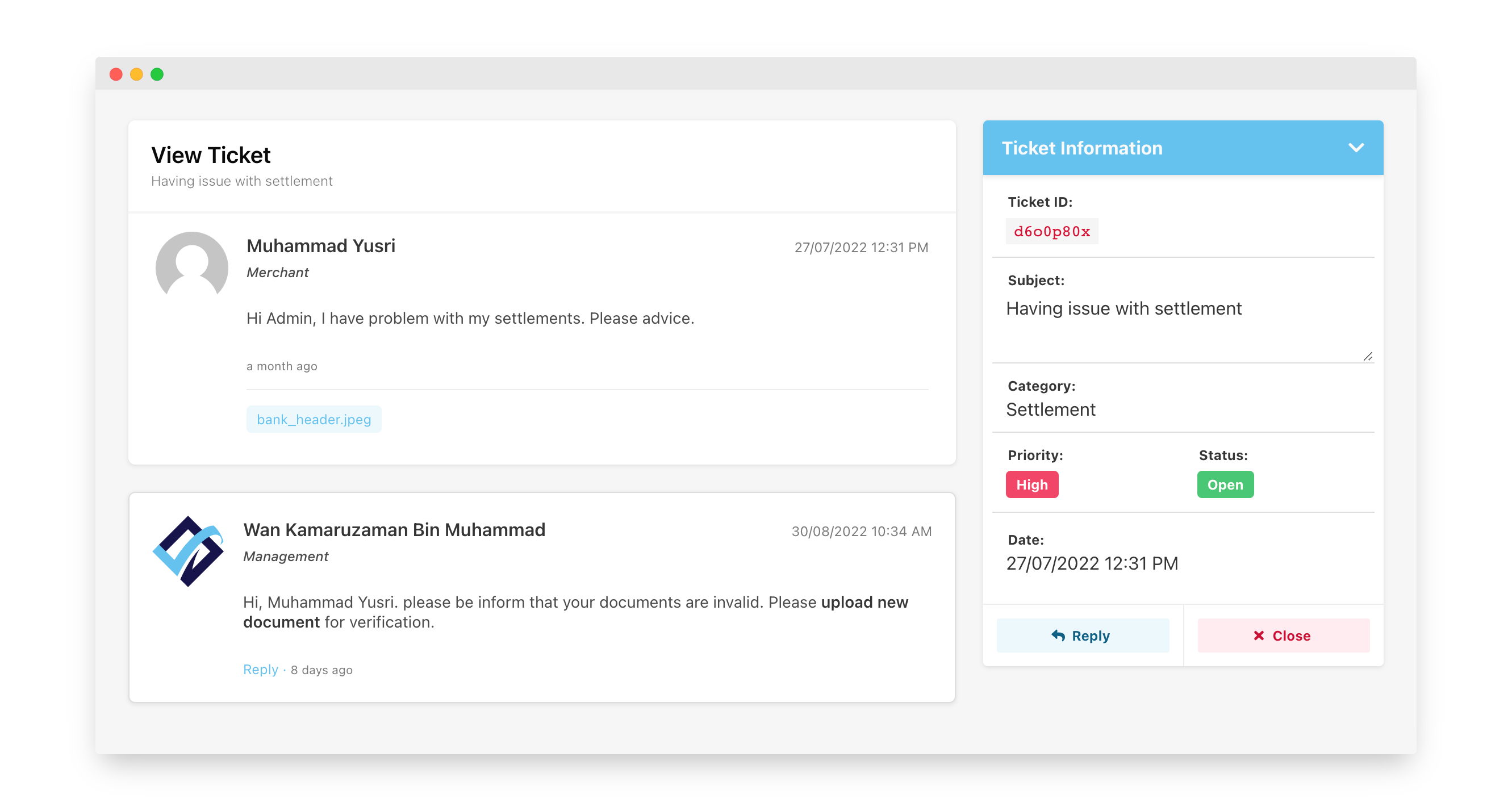 feature tab